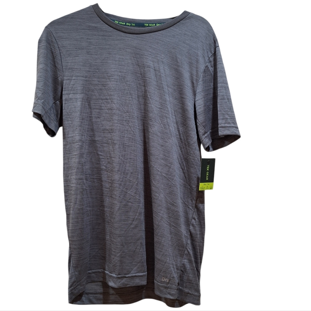 Tek Gear Dry Fit Slate Gray UPF 40 T-Shirt Men's Size Small NEW